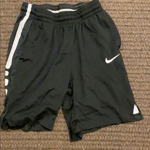 Black Nike elite shorts